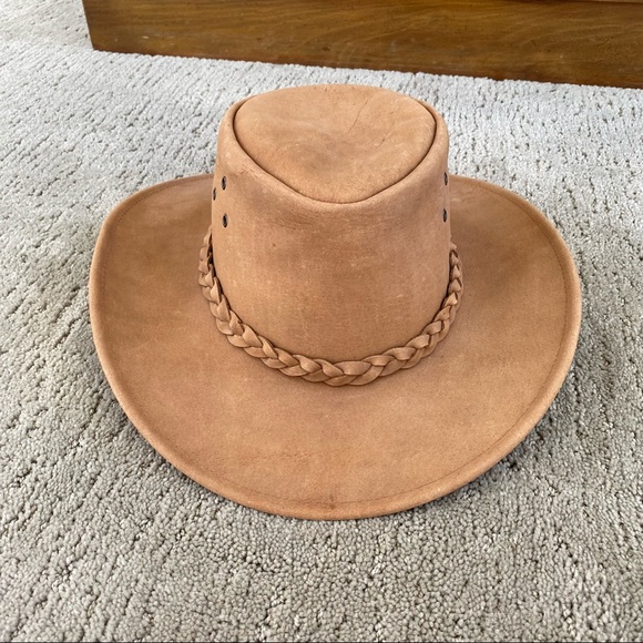 Kakadu Accessories - Leather Outback Hat